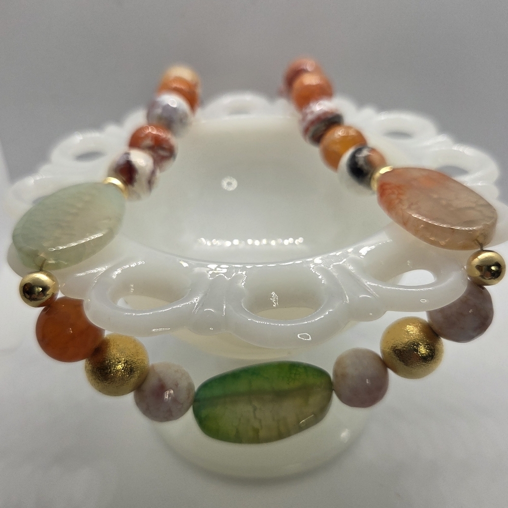 Multicolor Stone Necklace